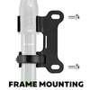 Flitzy - Mini Fahrradpumpe - Leichte Luftpumpe für Rennräder bis 100 psi, Aluminium - Givera DE