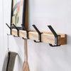Freya Garderobe - Skandinavischer Stil, Flexibles Design mit 5 Beweglichen Haken - Givera DE