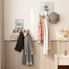 Freya Garderobe - Skandinavischer Stil, Flexibles Design mit 5 Beweglichen Haken - Givera DE