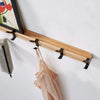 Freya Garderobe - Skandinavischer Stil, Flexibles Design mit 5 Beweglichen Haken - Givera DE