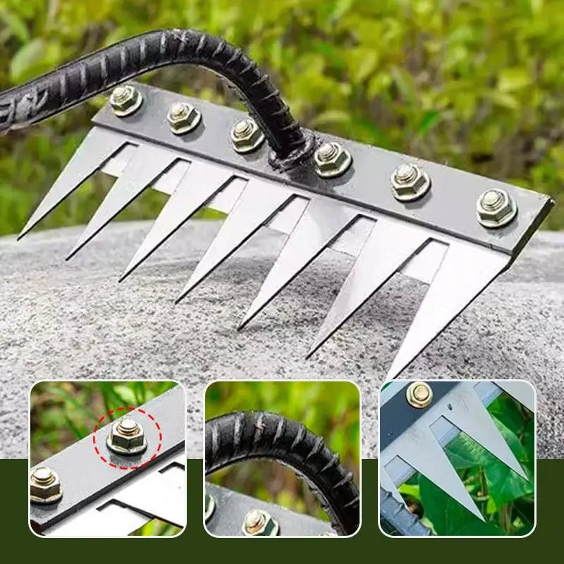 GartenPro - Ergonomischer Unkrautentferner aus Kohlenstoffstahl Komfortabel - Givera DE