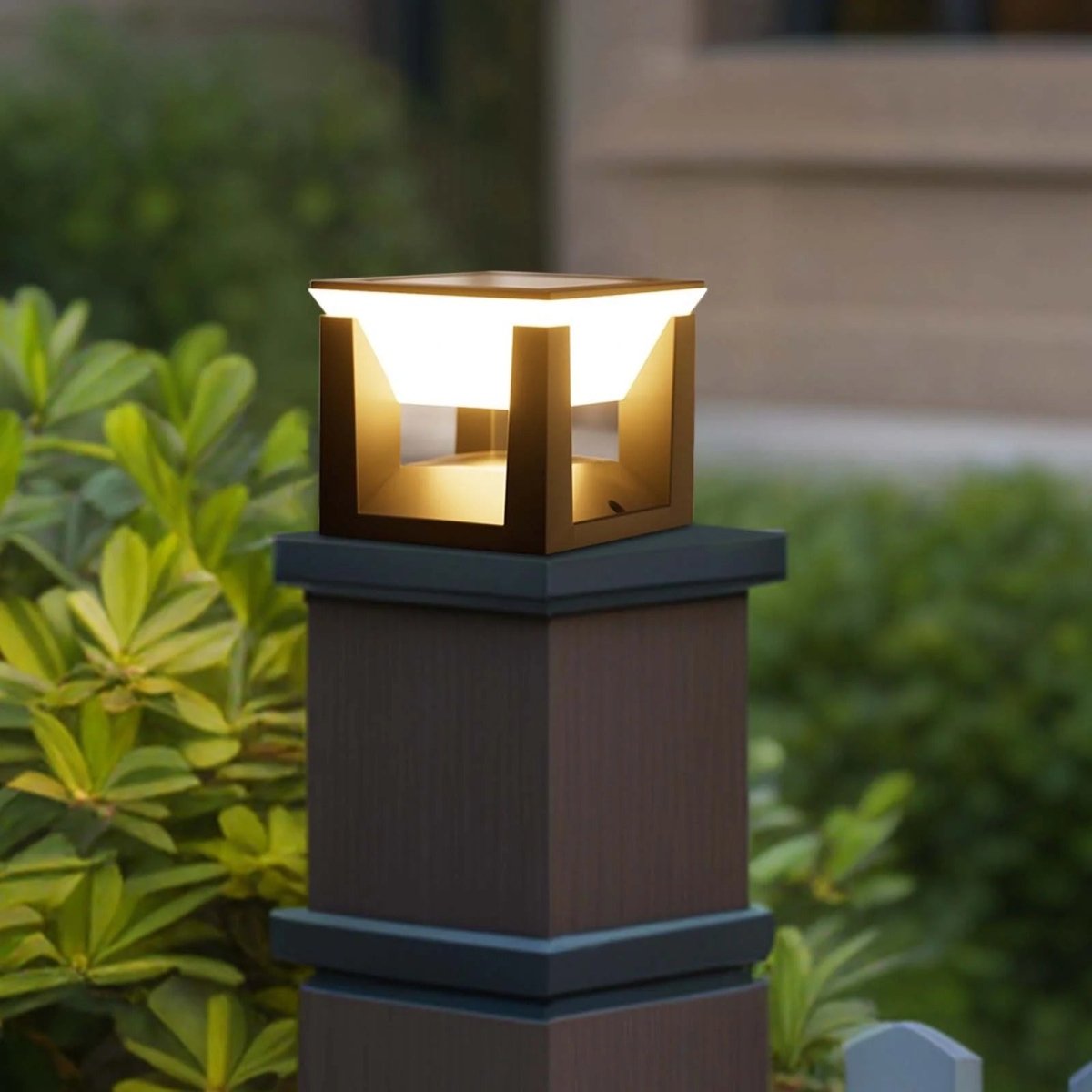 Gelin - Solar Außenlampe mit Automatischer Aktivierung für Außenbeleuchtung im Garten - Givera DE