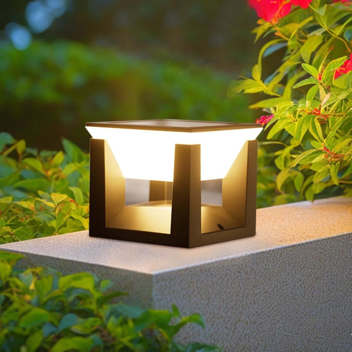Gelin - Solar Außenlampe mit Automatischer Aktivierung für Außenbeleuchtung im Garten - Givera DE