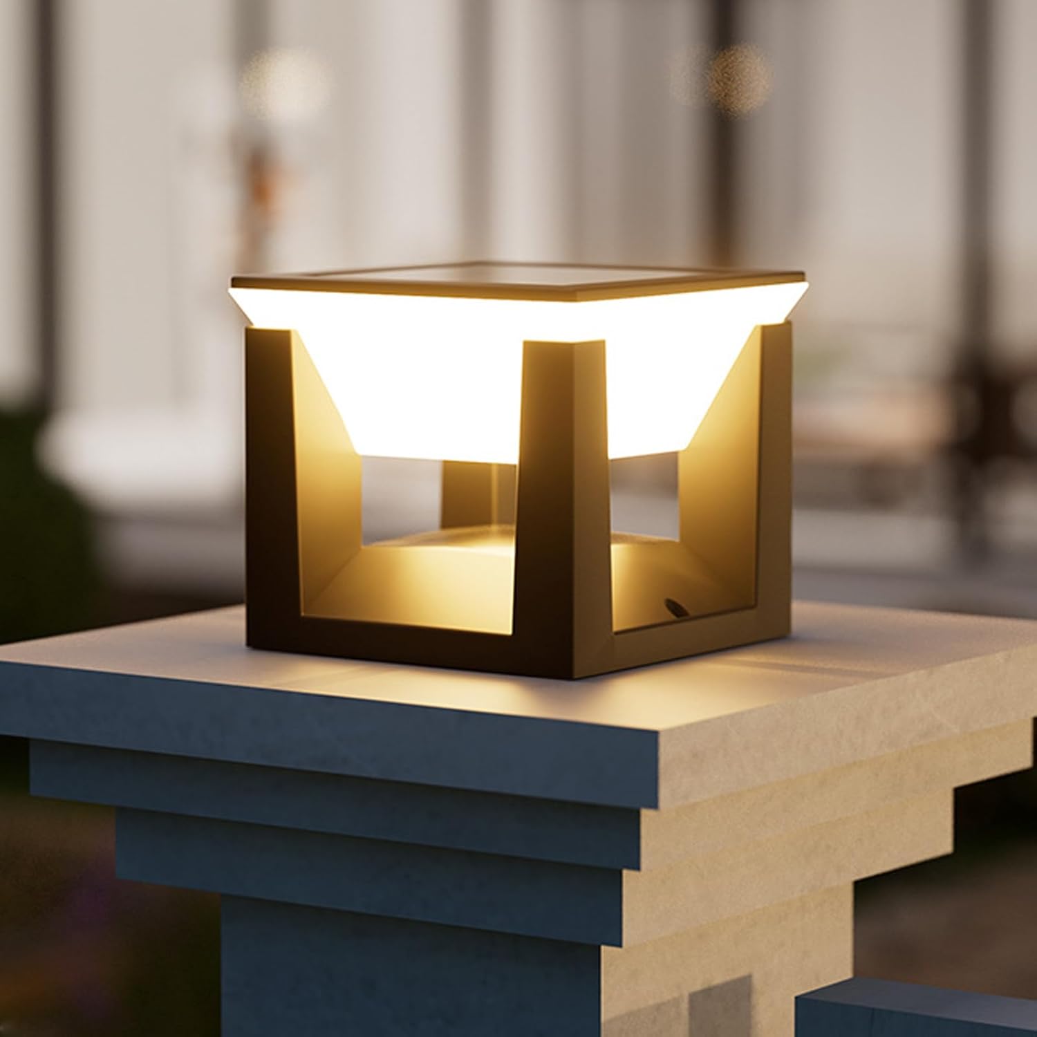Gelin - Solar Außenlampe mit Automatischer Aktivierung für Außenbeleuchtung im Garten - Givera DE