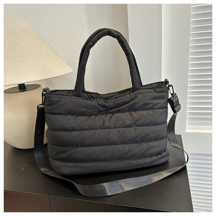 Gioi - Trendige Geräumige Leichte und Vielseitige Puffer - Schultertasche für Damen - Givera DE