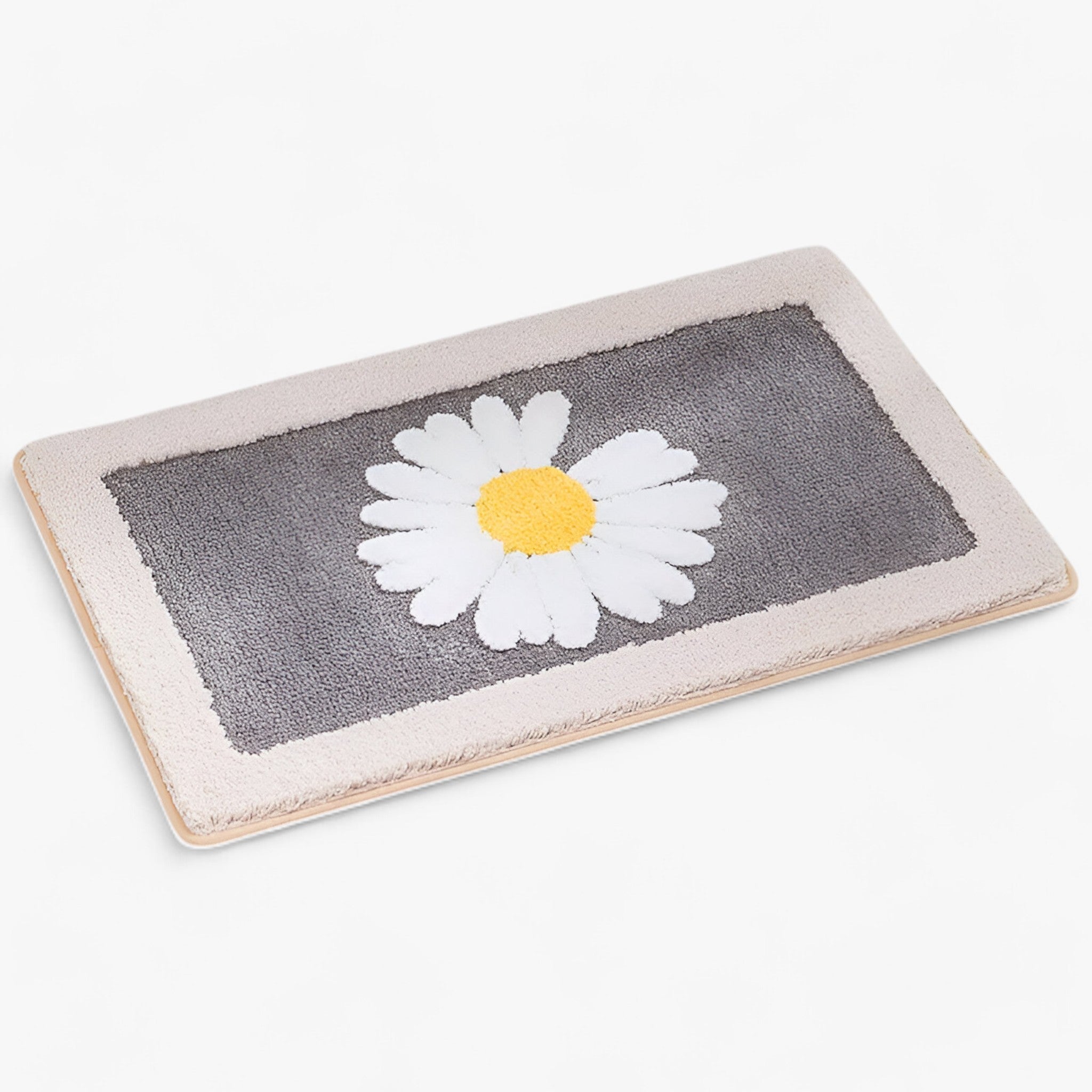 Givera Badematte 50x80 cm – Rutschfest & Wasserabsorbierend | Daisy - Givera DE
