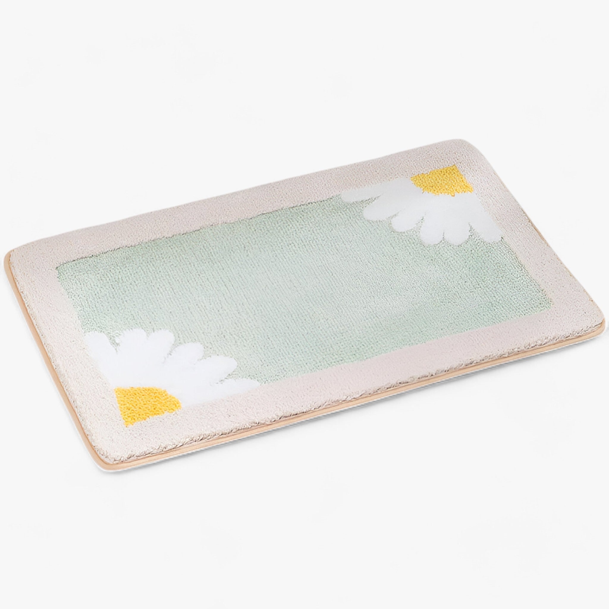 Givera Badematte 50x80 cm – Rutschfest & Wasserabsorbierend | Daisy - Givera DE