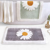 Givera Badematte 50x80 cm – Rutschfest & Wasserabsorbierend | Daisy - Givera DE