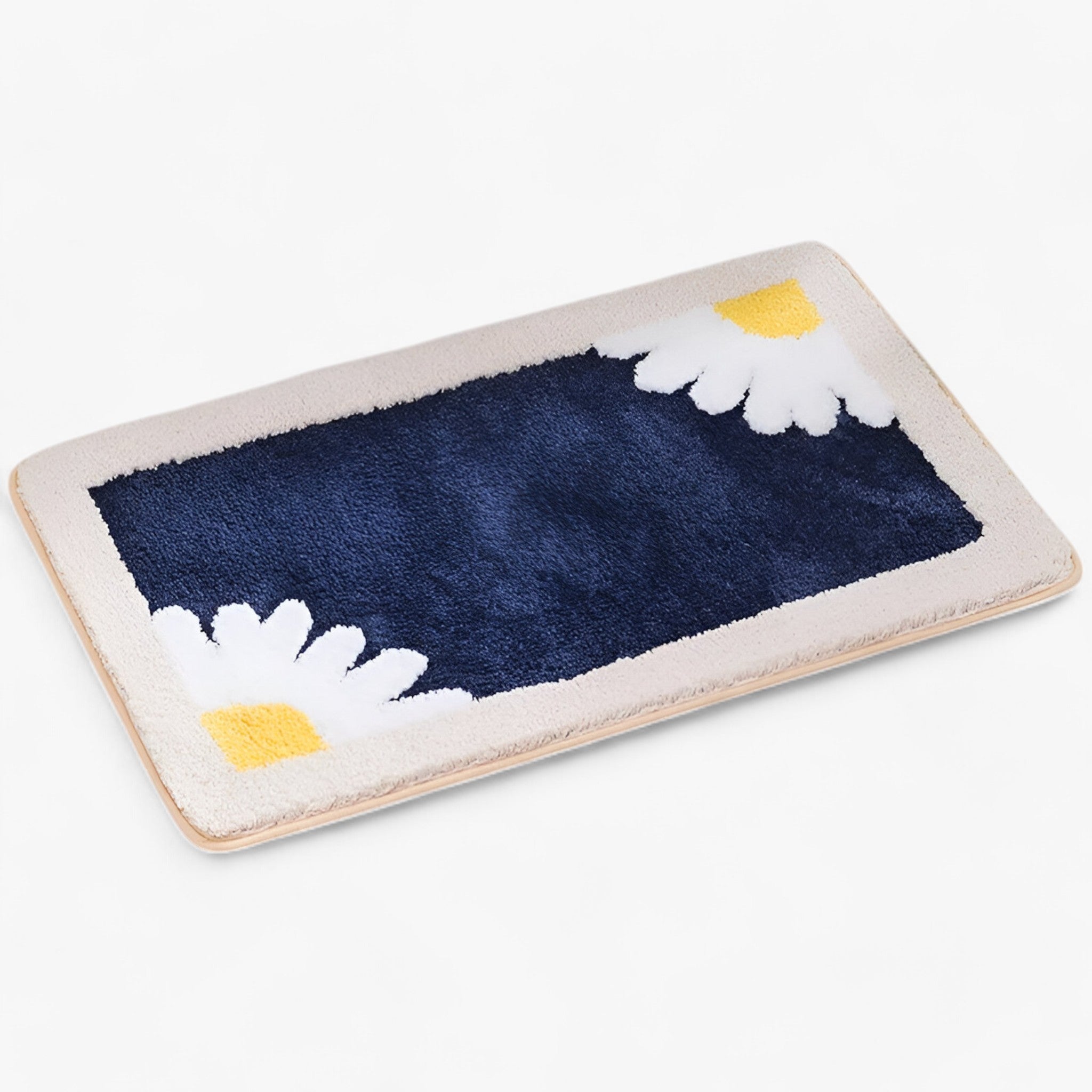 Givera Badematte 50x80 cm – Rutschfest & Wasserabsorbierend | Daisy - Givera DE