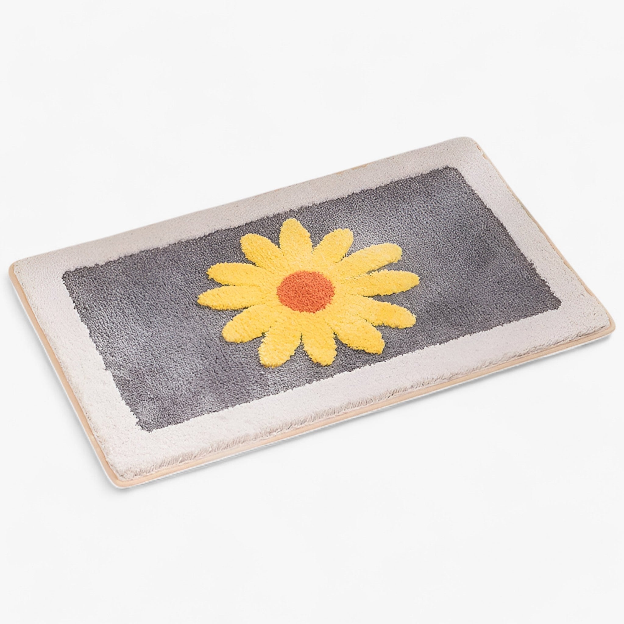 Givera Badematte 50x80 cm – Rutschfest & Wasserabsorbierend | Daisy - Givera DE