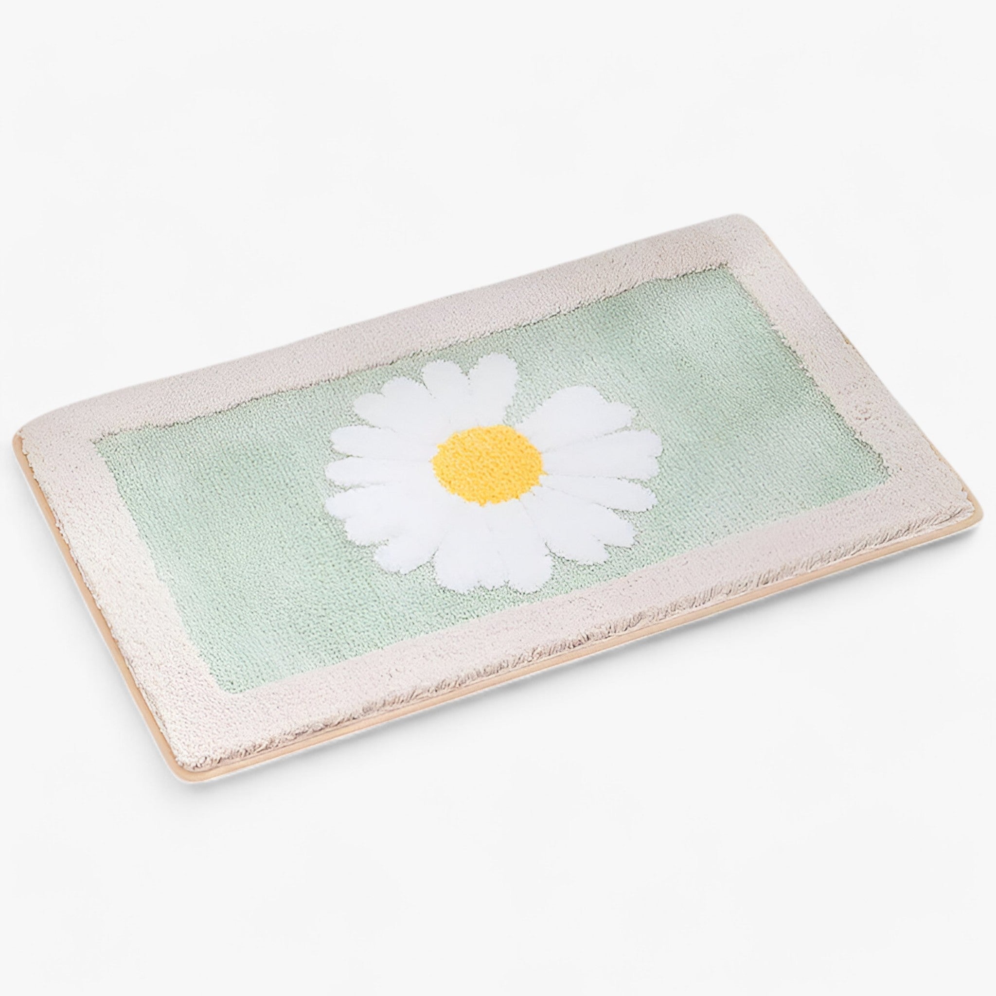 Givera Badematte 50x80 cm – Rutschfest & Wasserabsorbierend | Daisy - Givera DE