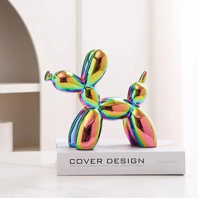 Givera Ballonhundskulptur - Keramik - 18x20 cm | Dennie - Givera DE