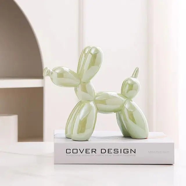 Givera Ballonhundskulptur - Keramik - 18x20 cm | Dennie - Givera DE