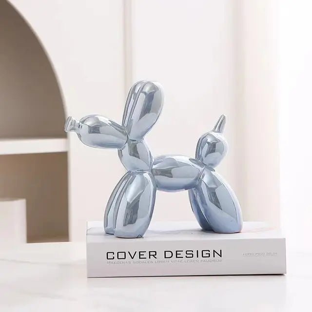 Givera Ballonhundskulptur - Keramik - 18x20 cm | Dennie - Givera DE