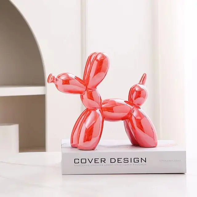 Givera Ballonhundskulptur - Keramik - 18x20 cm | Dennie - Givera DE
