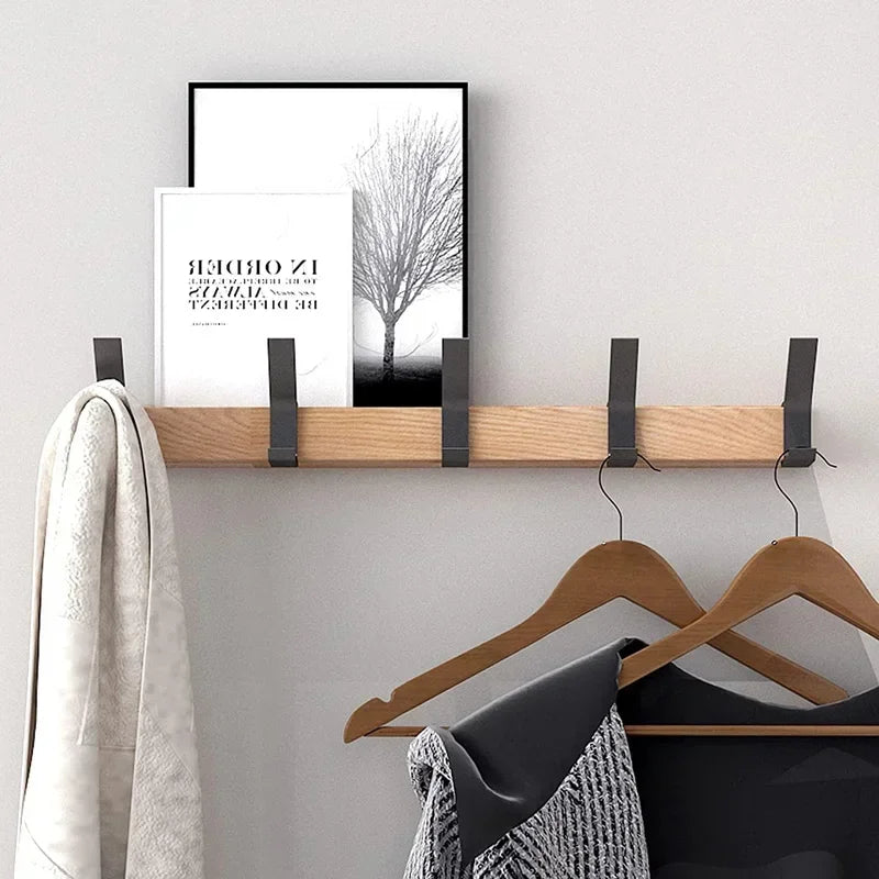 Givera Bambusregal - Mit Aluminiumhaken - Wandmontage | Rova - Givera DE