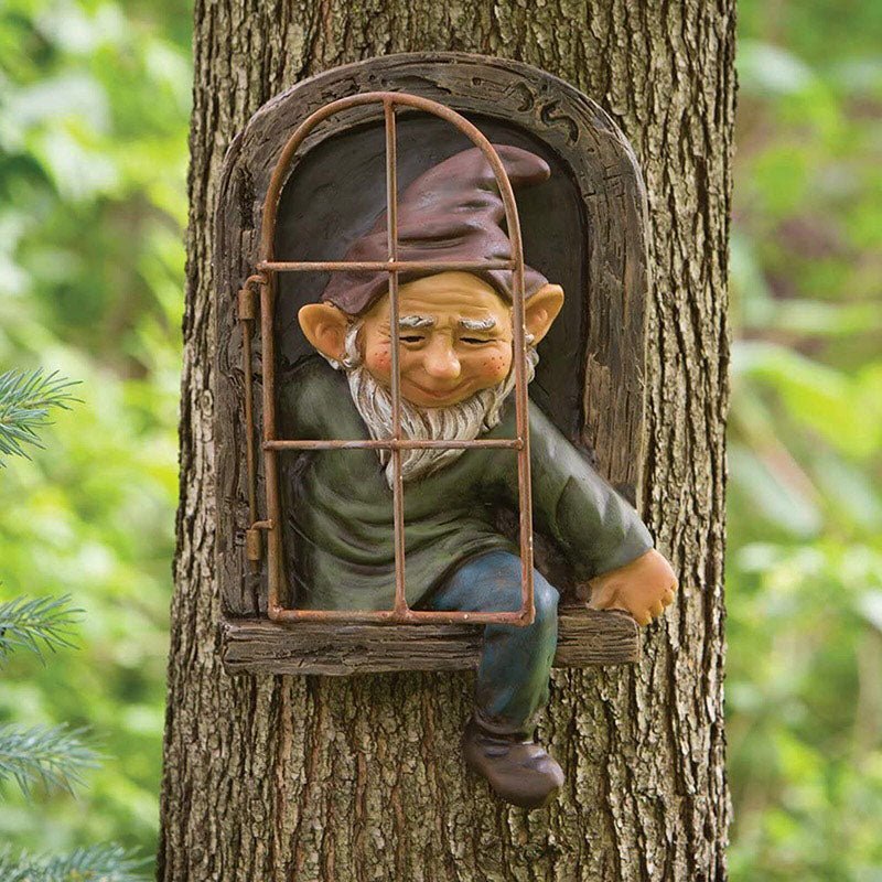 Givera Dwarf Freude – Wetterfeste Harzfigur für den Garten | Zwerg - Givera DE