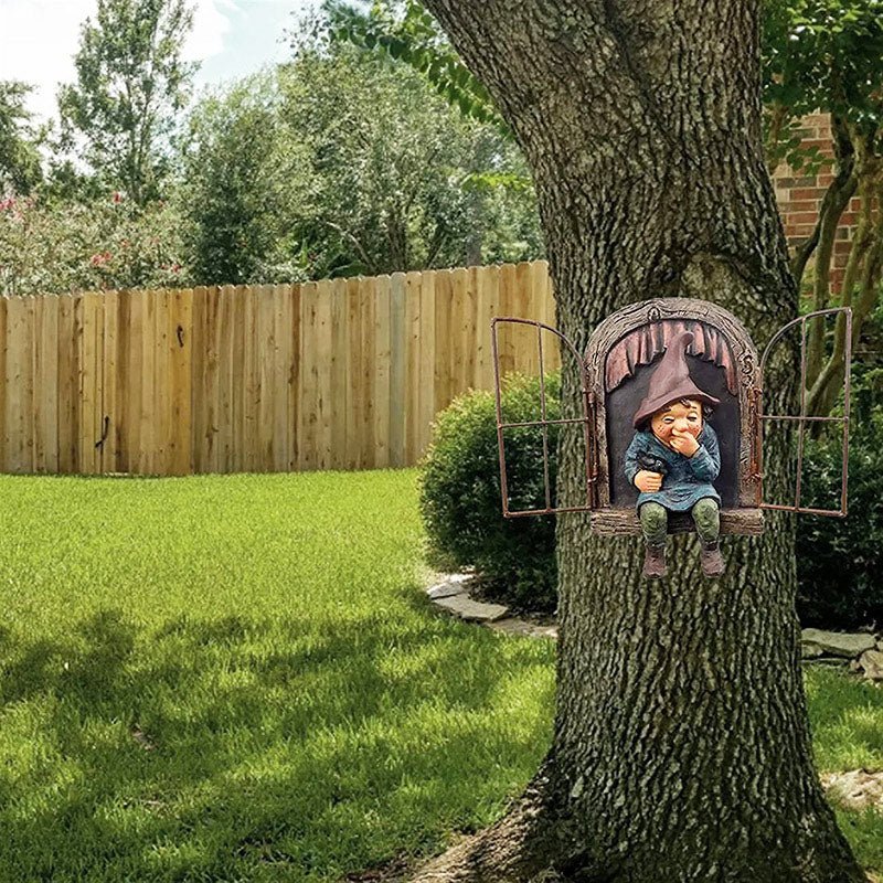 Givera Dwarf Freude – Wetterfeste Harzfigur für den Garten | Zwerg - Givera DE