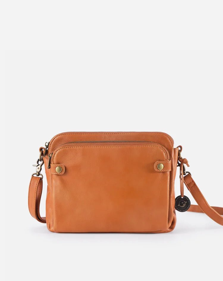 Givera Elegante Umhängetasche Damen aus Leder - Crossbody Style | Agentbag - Givera DE
