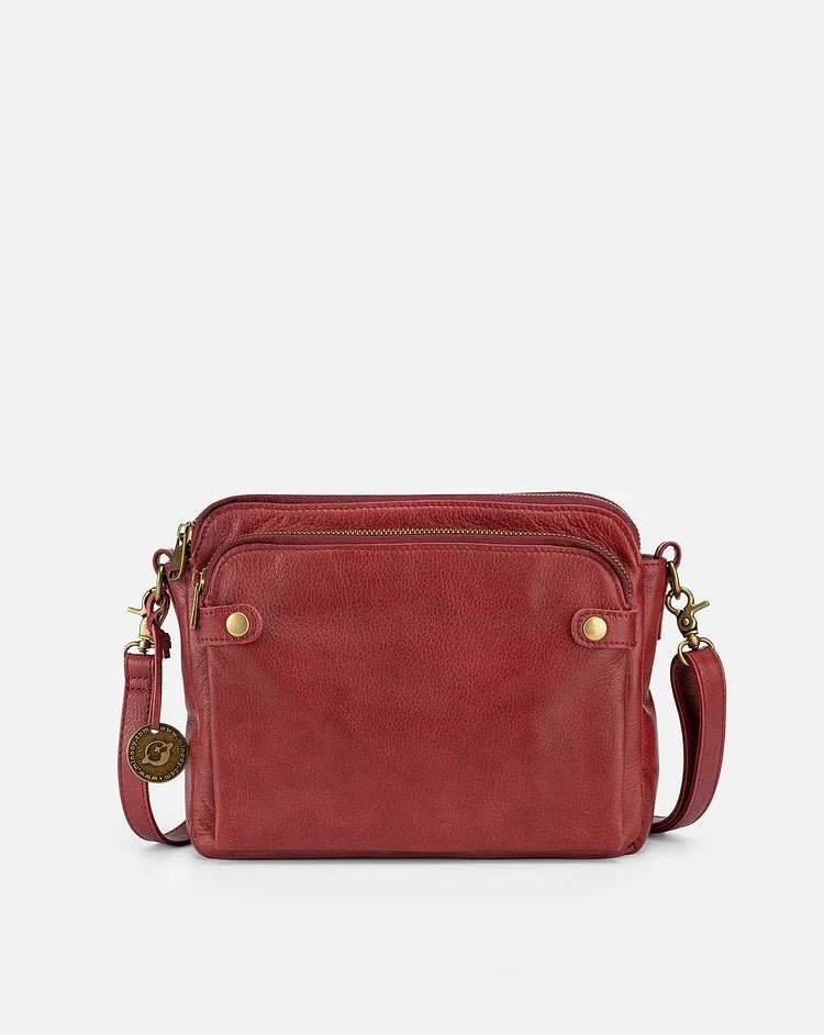 Givera Elegante Umhängetasche Damen aus Leder - Crossbody Style | Agentbag - Givera DE
