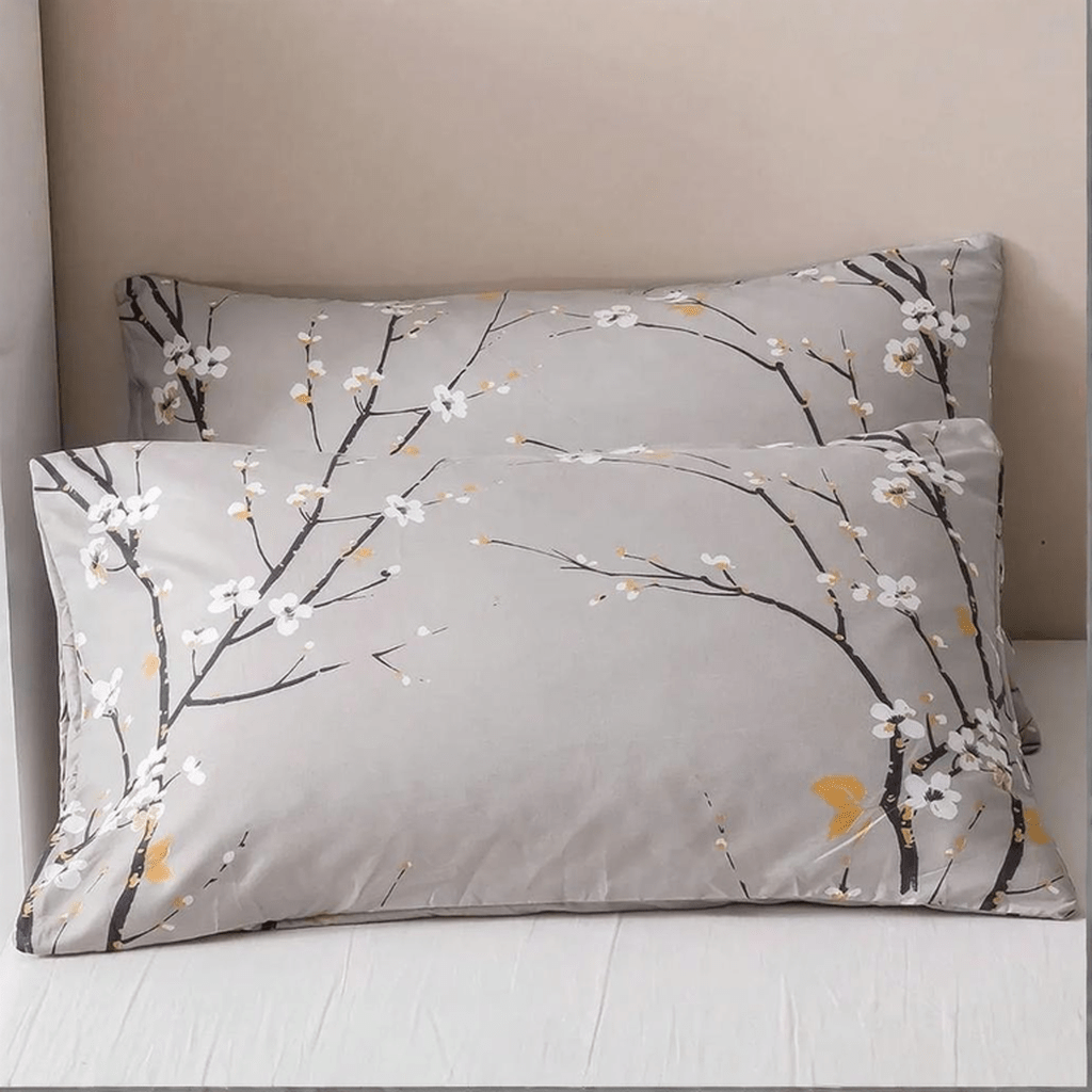Givera - Elegantes Bettbezugset Mit Pflaumenblütendesign - Givera DE