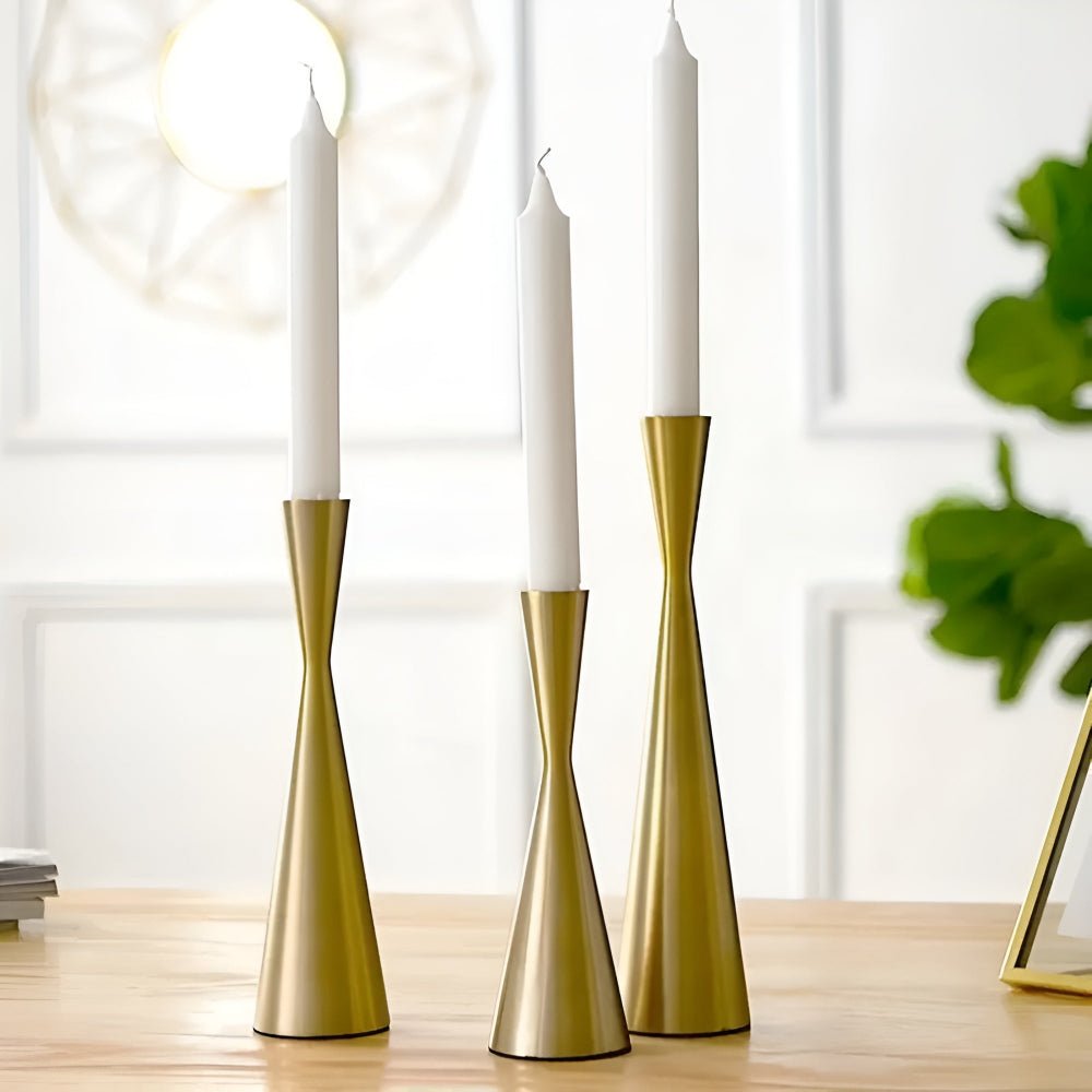 Givera Kerzenständer - Gold - 3er Set | Anzy - Givera DE