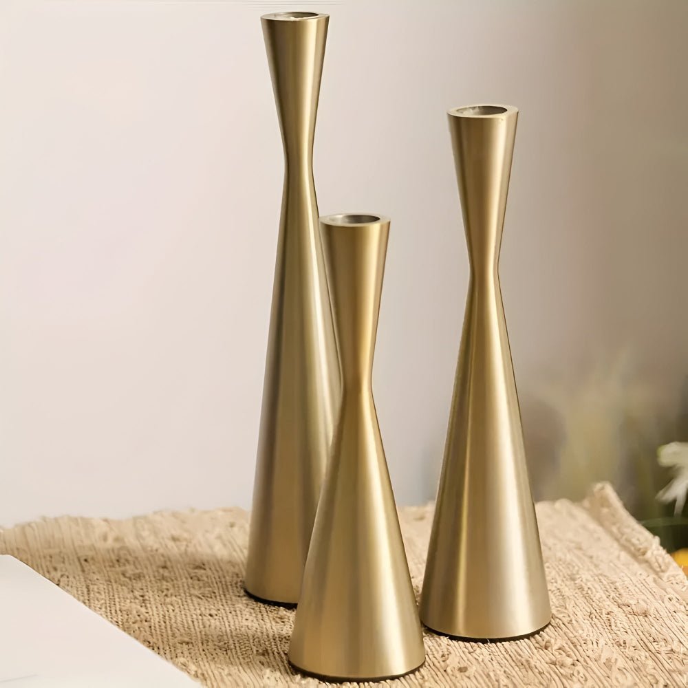 Givera Kerzenständer - Gold - 3er Set | Anzy - Givera DE