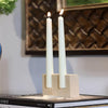 Givera Kerzenständer - Travertin - Modern für Stabkerzen | Chloa - Givera DE