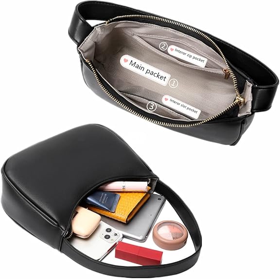 Givera Mini Tasche - Leder - Mit Reißverschluss | Hobo - Givera DE