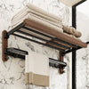 Givera - Modernes Handtuchregal Bad – Wandmontage, Platzsparendes Design - Givera DE