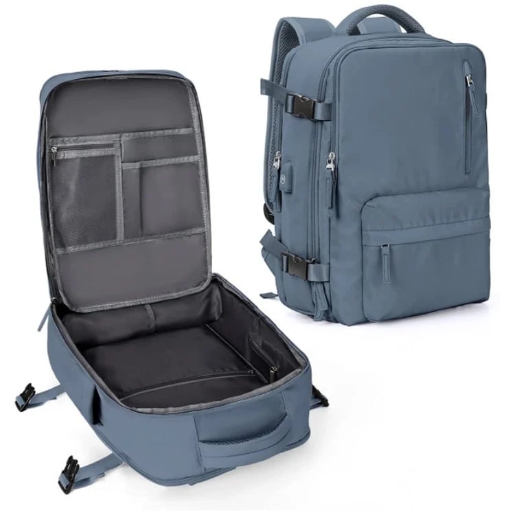 Givera Robuster Rucksack – Wasserdichte Laptop Reisetasche mit USB - Ladefunktion - Givera DE