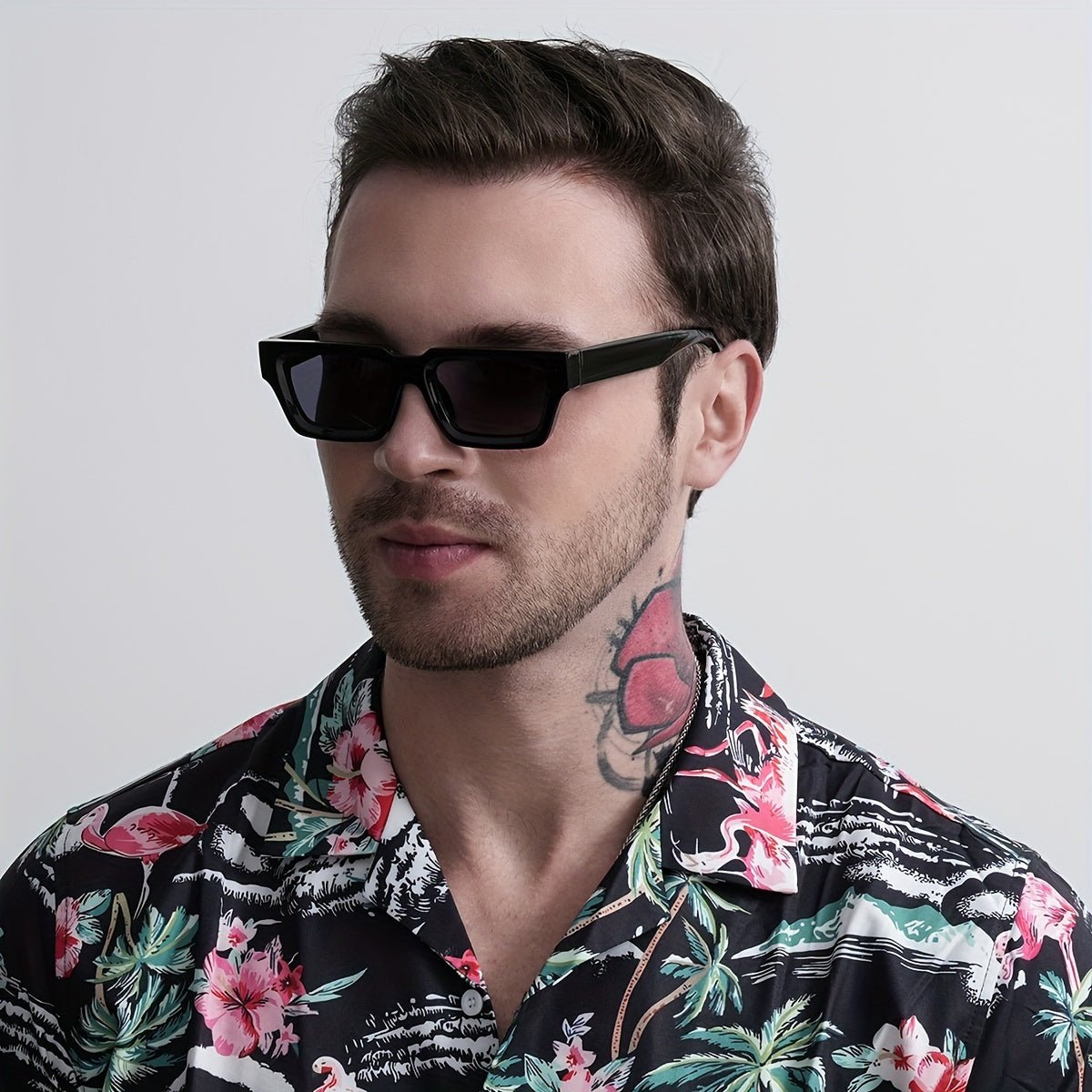 Givera Sonnenbrille - Quadratisch - Schwarz | Kixt - Givera DE