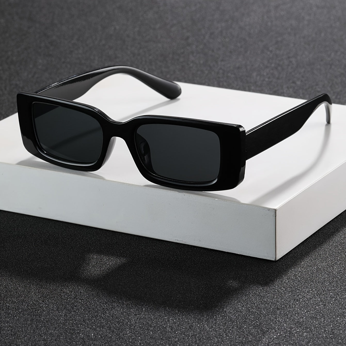 Givera Sonnenbrille - Quadratischer Rahmen - Schwarz | Dash - Givera DE