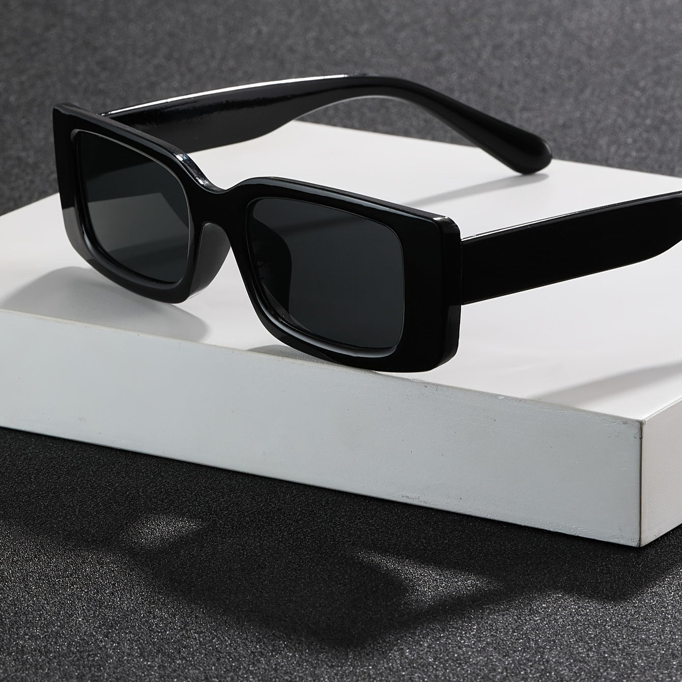 Givera Sonnenbrille - Quadratischer Rahmen - Schwarz | Dash - Givera DE