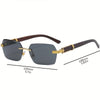 Givera Sonnenbrille - Randlos - Facettierte Linsen | Rava - Givera DE