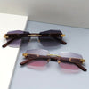 Givera Sonnenbrille - Randlos - Facettierte Linsen | Rava - Givera DE