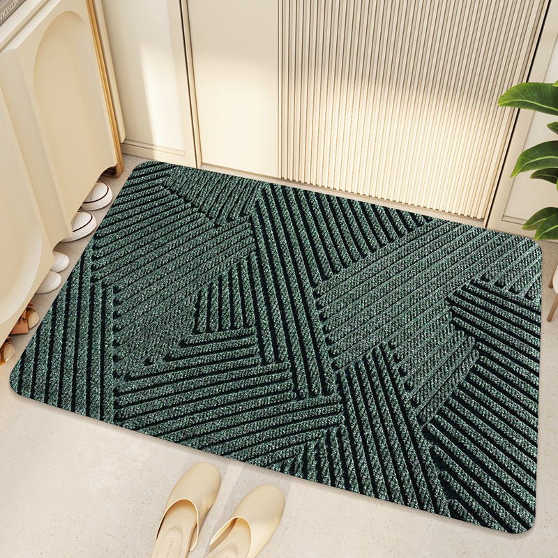 Givera - Superabsorbierende Fußmatte Innen mit Geometrischem Design - Rutschfest - Givera DE