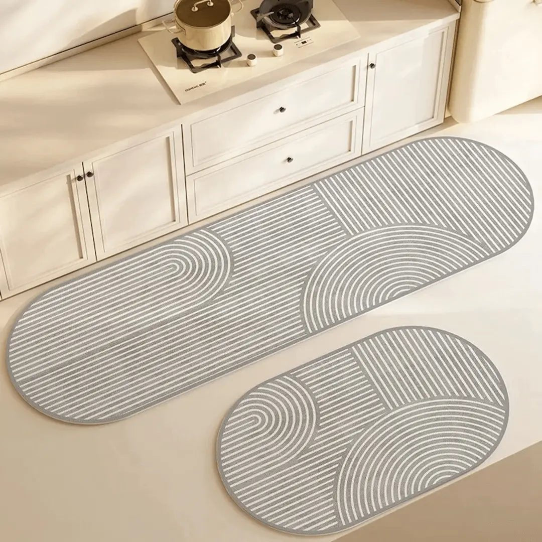 Givera Ultra - Absorbierende Rutschfeste Küchenmatte für Sicherheit - Ideal für Küche und Bad - Givera DE