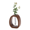 Givera Vase - Stilvolles Hydroponik - Design aus Holz & Glas - Givera DE