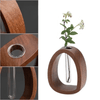 Givera Vase - Stilvolles Hydroponik - Design aus Holz & Glas - Givera DE