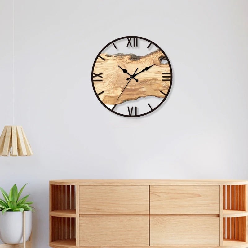 Givera Wanduhr Modern Transparent 30 cm – Stilvolles Design | Lucid - Givera DE
