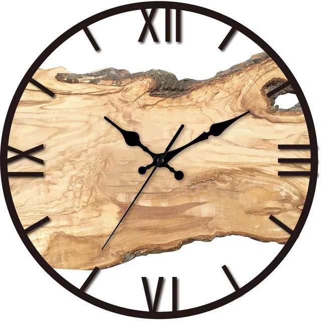 Givera Wanduhr Modern Transparent 30 cm – Stilvolles Design | Lucid - Givera DE