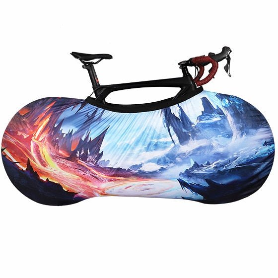 Givera - Wasserdichte Fahrradabdeckung - Elastische Fahrradplane für ganzjährigen Schutz - Givera DE