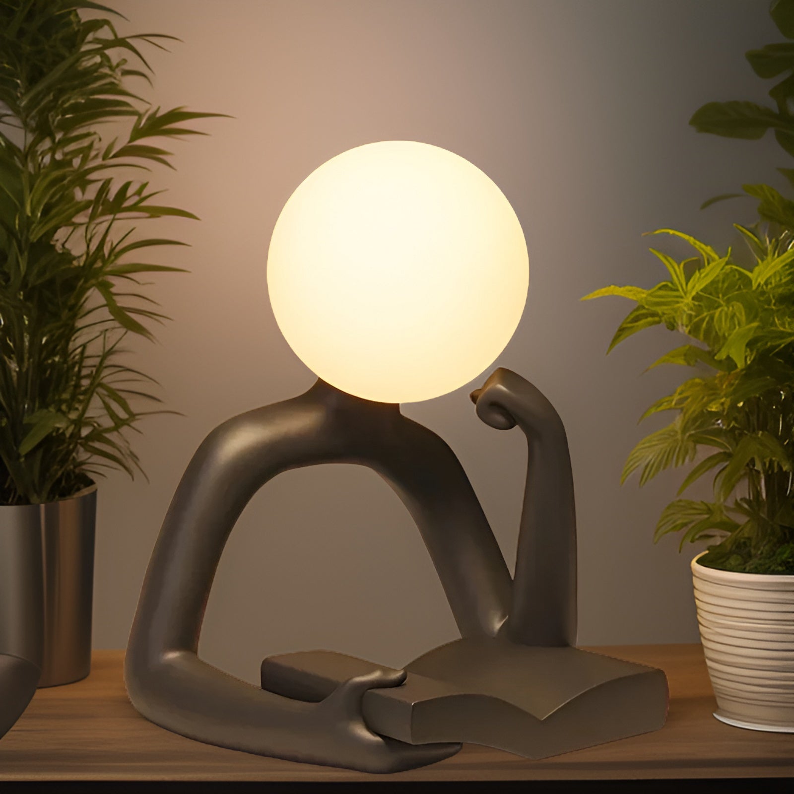 Gloren - Elegante drahtlose Tischlampe mit dimmbarer Beleuchtung - Givera DE