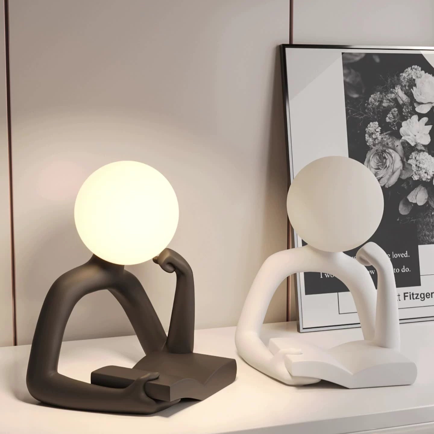 Gloren - Elegante drahtlose Tischlampe mit dimmbarer Beleuchtung - Givera DE