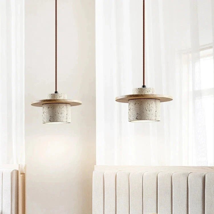 Glori - Elegante Pendelleuchte aus Holz mit LED - Beleuchtung - Givera DE