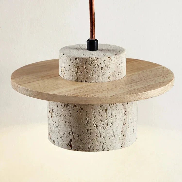 Glori - Elegante Pendelleuchte aus Holz mit LED - Beleuchtung - Givera DE