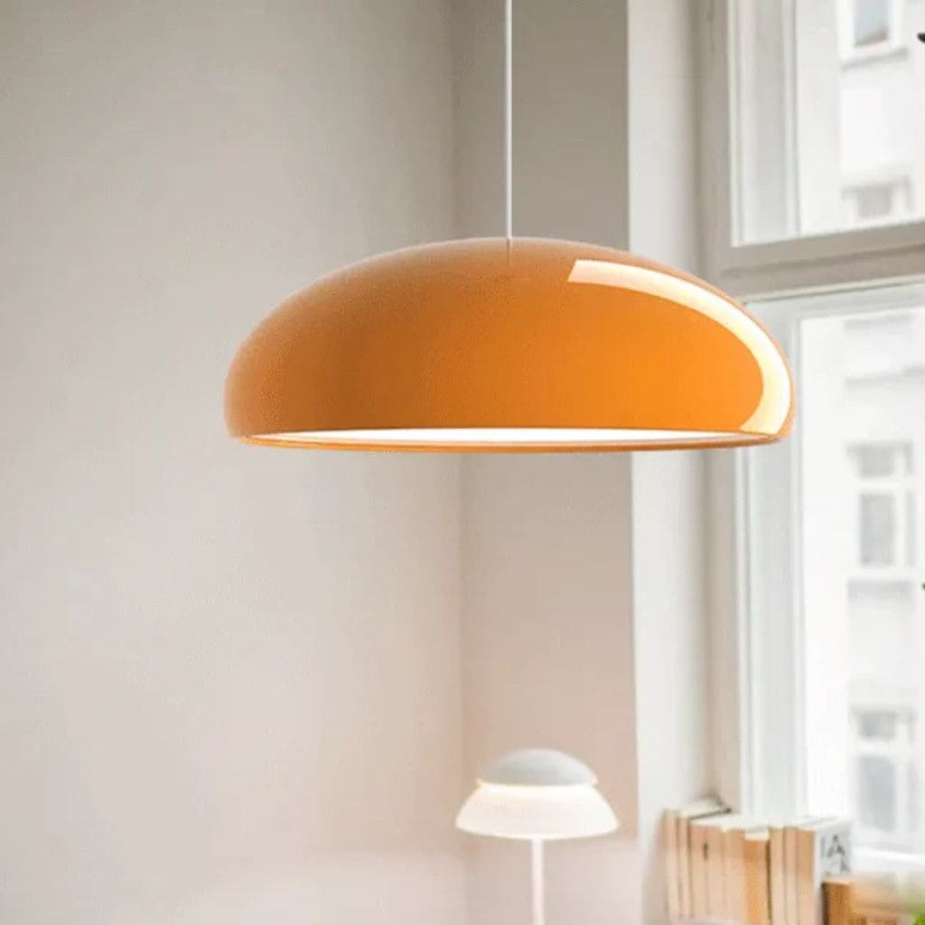 Glovera Pendelleuchte – Retro Hängelampe aus Metall und Glas für Esszimmer - Givera DE