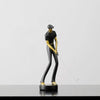 Golfstrike - Elegante Golfer Dekofiguren - Goldakzente für Luxuriöses Wohndesign - Givera DE