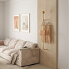 Grete - Stilvoller goldener Kleiderständer zur Wandmontage für Garderobe und Flur - Givera DE